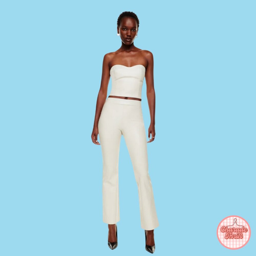 Aritzia x Babaton TEN - "Cindy" Bustier Vegan Leather - Picture 1 of 9